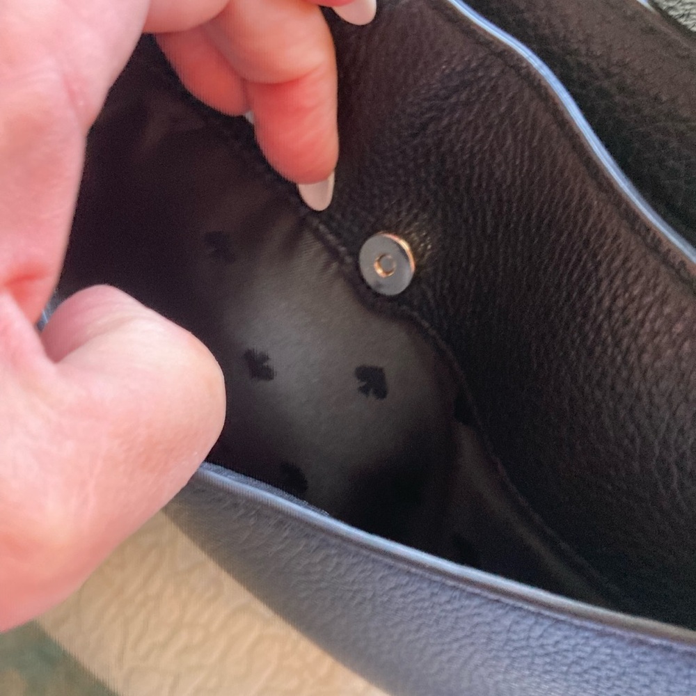 Kate Spade CrossBody Black Leather - Picture 10 of 11